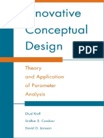 Innovative Conceptual Design - Theory and Application of Parameter Analysis