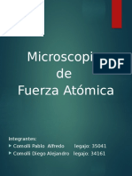 Microscopio de Fuerza Atomica