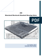 ASI Standard Steelwork Drawing Notes V10