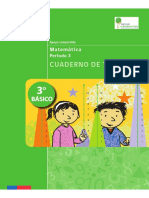 3° Básico - Cuaderno de Trabajo Matemática