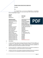 Informe Tecnico Deductivo de Obra N 01 PAMPAS