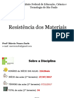 Apresentação - Resistência Dos Materiais - Márcio 2-2017