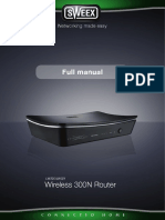 Manual Router Sweex PDF