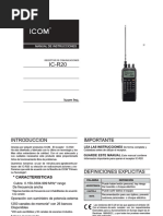 Manual Del Usuario en Español ICOM ICR20