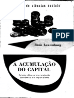 A Acumulação Do Capital - Rosa Luxemburgo PDF