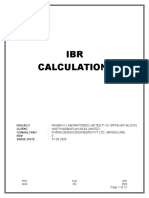 Ibr Calculations