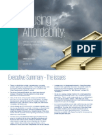 Housing Affordability Great Australian Dream