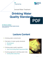 Lecture 1-Drinking Water Quality Standards