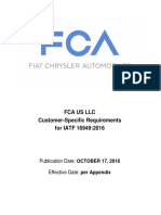 Fca Us LLC CSR Iatf 16949 20161017B