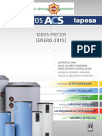 Lapesa Depositos Tarifa Enero 2015