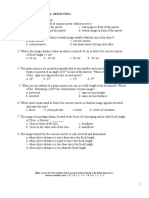 Multiple Choice Questions (In Reflection)