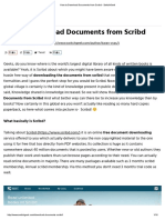 How To Download Documents From Scribd - SwitchGeek