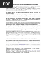 Antecedentes Históricos de Los Derechos Humanos en Guatemala