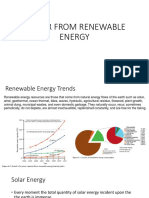 Power From Renewables