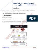 Adjetivos Comparativos y Superlativos