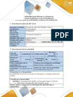 Guía de Actividades y Rúbrica de Evaluación - Tarea 2 - Elementos Conceptuales Del Lenguaje Visual