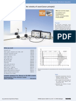 Determination of The Velocity of Sound (Sonar Principle)