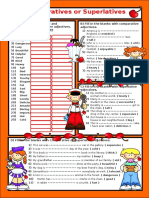 Comparative or Superlative