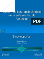 Trastornos Neuropsiquiátricos en La Enfermedad de Parkinson