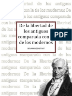 De La Libertad de Los Antiguos