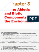 8.1 The Abiotic and Biotic Components of The Environment