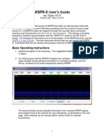 WSPR-X Users Guide