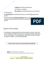 TVM 2 Annuities PV FV 2