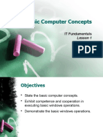 1 Basic Computer Concepts