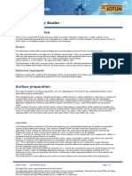 Penguard Clear Sealer: Technical Data Sheet Application Guide