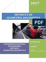 PROBLEMAS DE GEOMETRIA DESCRIPTIVA La Recta