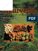 AYURVEDA A Life of Balance