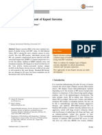 Diagnosis and Treatment of Kaposi Sarcoma