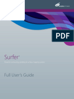 Surfer 14 Users Guide Preview