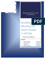 2012-6 Rendimiento Mecanico Honda Biz