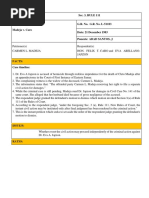 Crimpro Sec. 3, RULE 111 Title: Madeja v. Caro G.R. No. G.R. No. L-51183