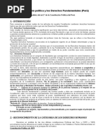 Constitucion Politica y Derechos Fundamentales Peru