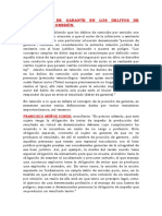 La Posición de Garante en Los Delitos de Comisión Por Omisión