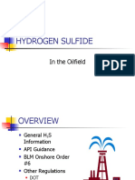 Hydrogen Sulfide in The Oilfield