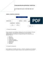 Curso de Especializacion en Nutricion y Dietetica - Modulo 1