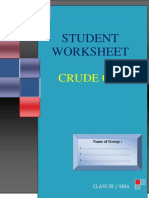 Worksheet Crude Oil Rev