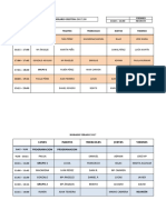 Horario Cris