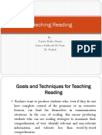 Teaching Reading: By: Nanda Rizka Utami Amira Fakhriah M.Nasir M. Haikal