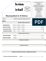 Boletín Oficial Agosto 2017 M.E.B. #79