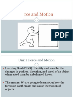 Balanced and Unbalanced Forces and Net Force Notes Powerpoint