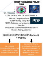 Redes de Comunicación, Canales y Medios