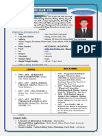 CV Theo Fajar Mulia - Job Vacancy (Resume)