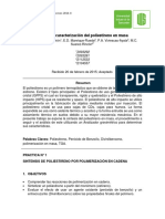 Informe Practica 1. Poliestireno en Masa