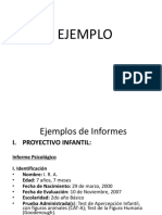 EJEMPLO Informe Psicologico