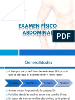 Examen Físico Abdominal