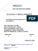 Regiones Biogeograficas